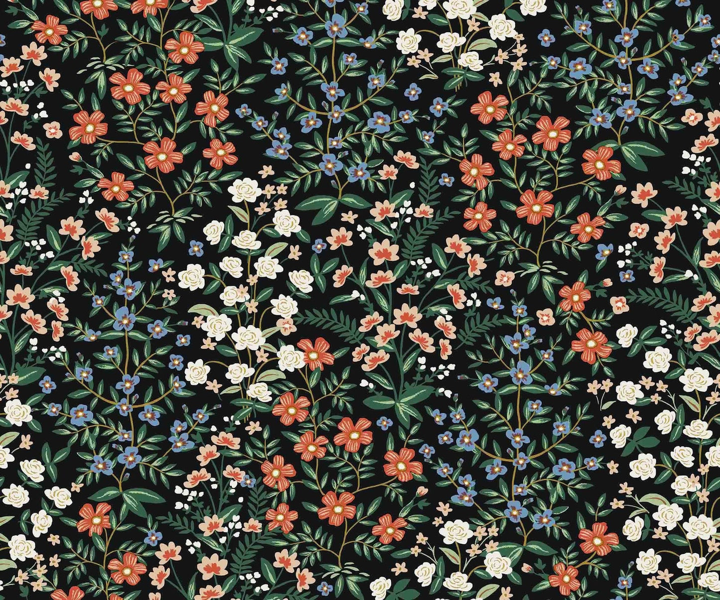 Wildwood Garden Wallpaper - Green - Rifle