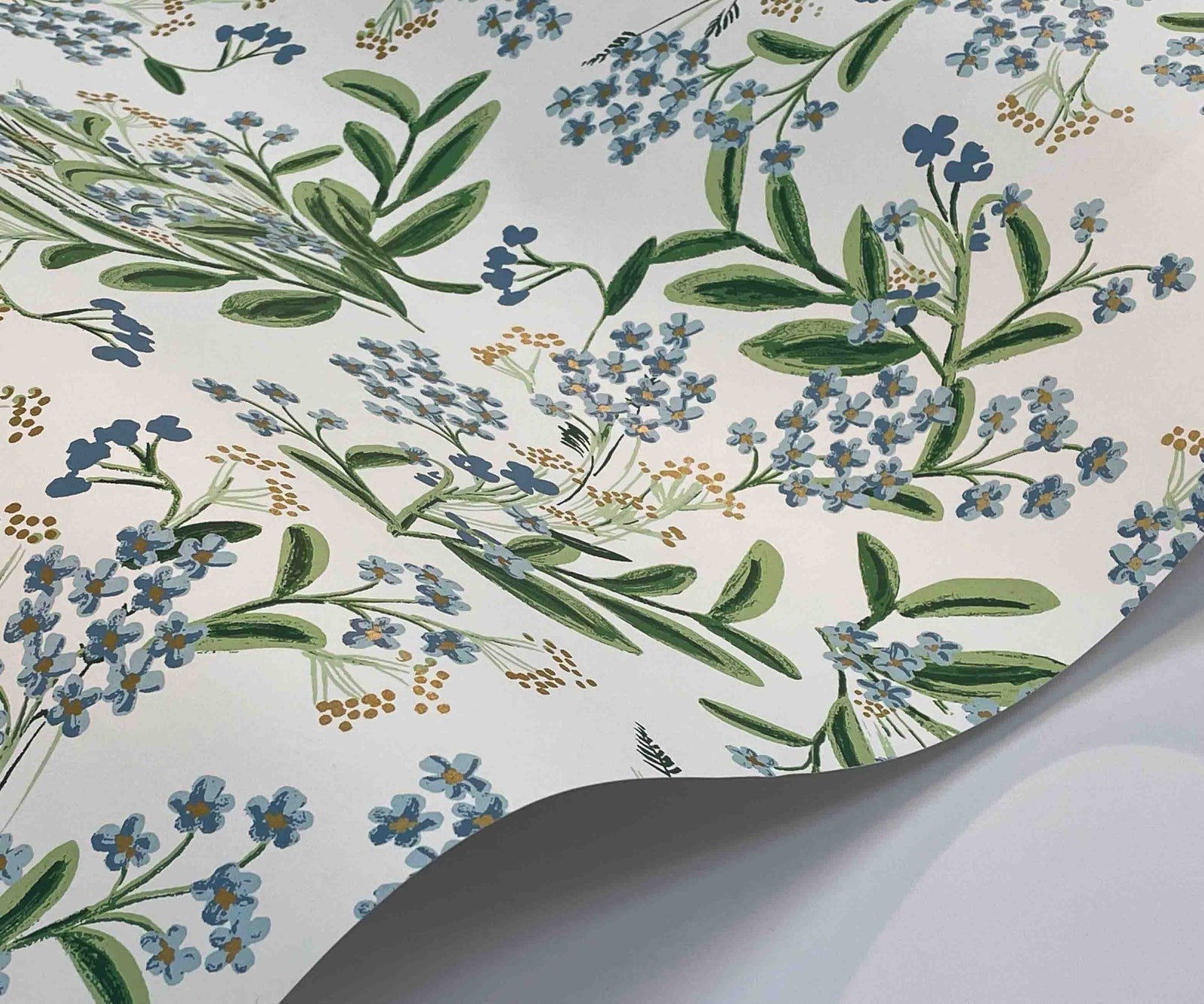 Cornflower Wallpaper - Blue - Rifle