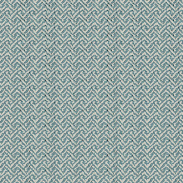 WOBURN Aqua Woven Fabric - Warner House