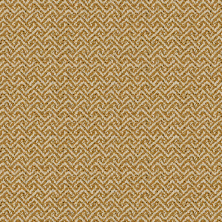WOBURN Gold Woven Fabric - Warner House