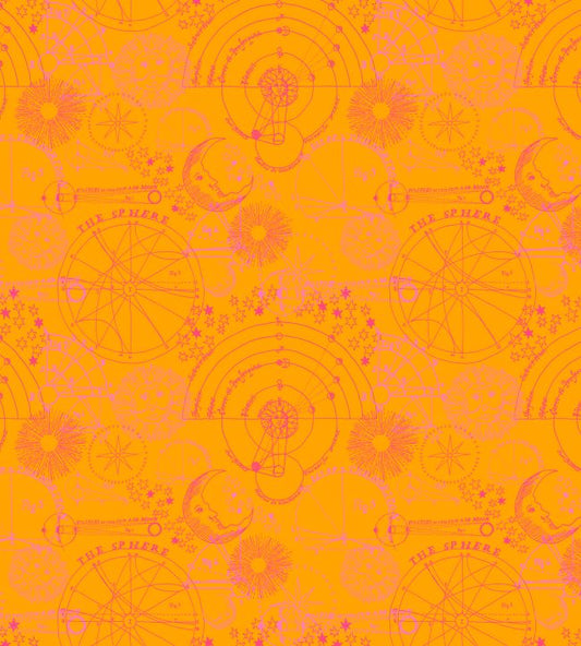 Stargazer Wallpaper - Orange