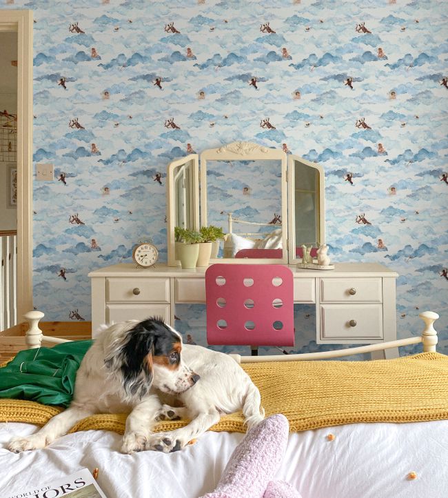 On Cloud 9 Wallpaper - Fraiche Design – Gustavian