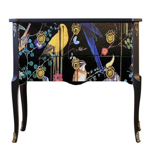 Christian Lacroix Black Birds Commode (Single)