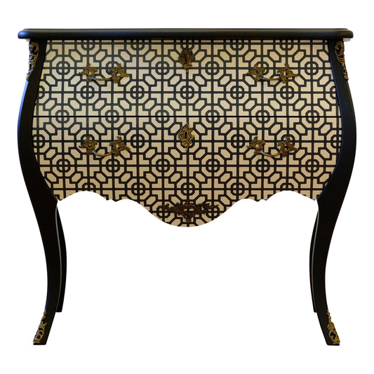 (810) Rococo Art Deco Commode
