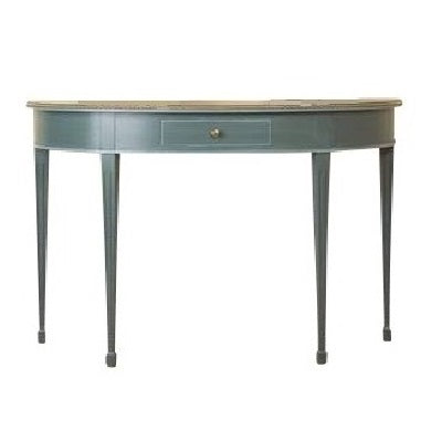 Gustavian half moon table