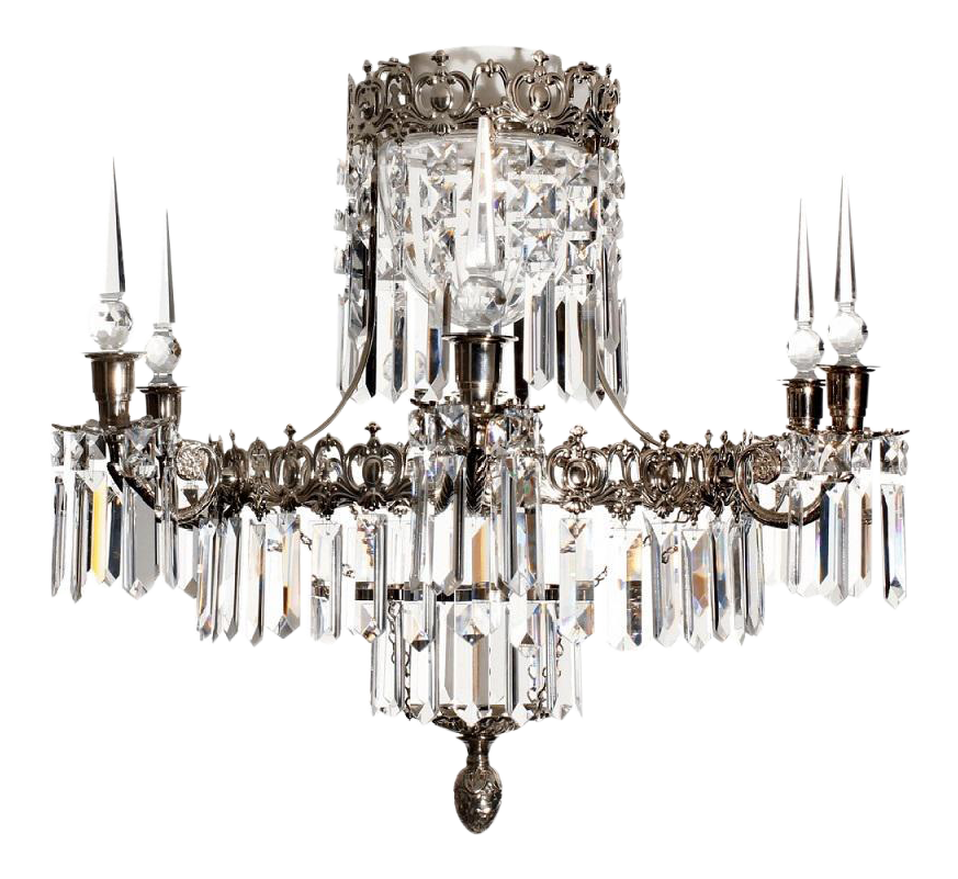 07 Classic Crystal Chandelier with 6 Arms